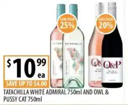 Supabarn Tatachilla white admiral and owl & pussy cat offer