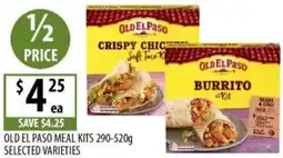Supabarn Old el paso meal kits selected varieties offer