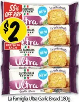 NQR La Famiglia Ultra Garlic Bread offer
