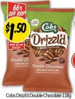 NQR Cobs Drizzi'd Double Chocolate offer