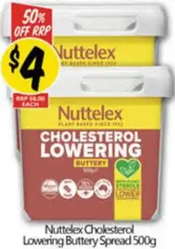 NQR Nuttelex Cholesterol Lowering Buttery Spread offer
