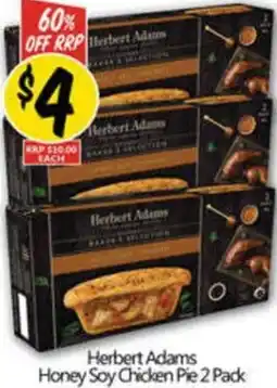 NQR Herbert Adams Honey Soy Chicken Pie offer