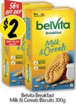 NQR Belvita Breakfast Milk & Cereals Biscuits offer