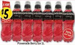 NQR Powerade Berry Ice offer