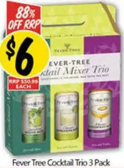 NQR Fever Tree Cocktail Trio offer