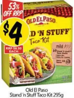 NQR Old El Paso Stand 'n Stuff Taco Kit offer