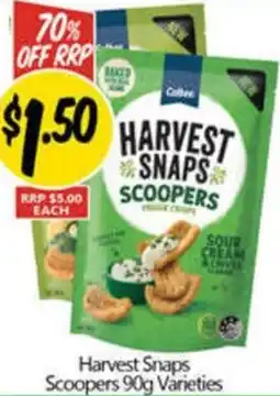 NQR Harvest Snaps Scoopers offer