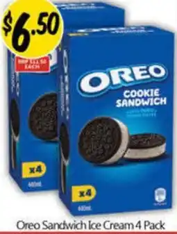 NQR Oreo Sandwich Ice Cream offer