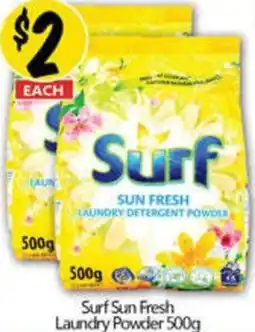 NQR Surf Sun Fresh Laundry Powder offer