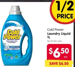 Spar Cold Power Laundry Liquid offer