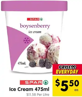 Spar SPAR ice cream offer