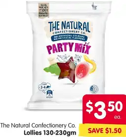 Spar The Natural Confectionery Co. Lollies offer