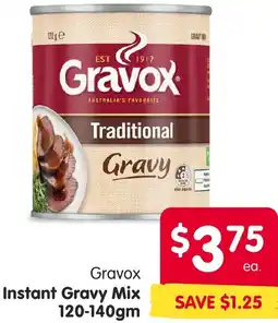 Spar Gravox Instant Gravy Mix offer