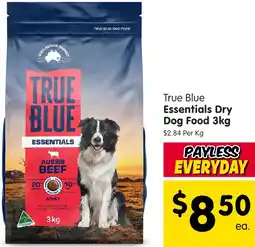Spar True Blue Essentials Dry Dog Food offer