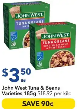 Ritchies John West Tuna & Beans offer