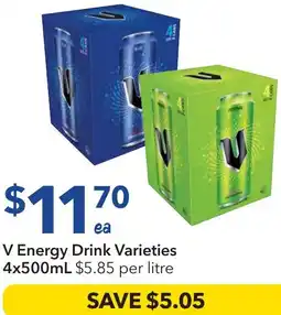 Ritchies V Energy Drink offer