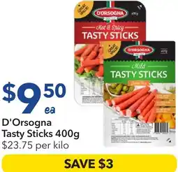 Ritchies D'Orsogna Tasty Sticks offer