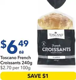 Ritchies Toscano French Croissants offer