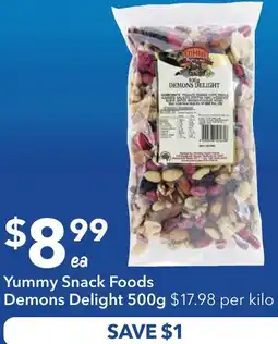 Ritchies Yummy Snack Foods Demons Delight offer