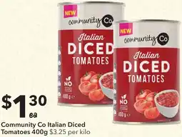 Ritchies Community Co Italian Diced Tomatoes offer