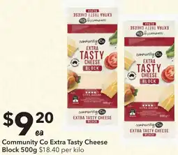 Ritchies Community Co Extra Tasty Cheese Block offer