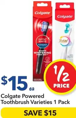 Ritchies Colgate Powered Toothbrush offer