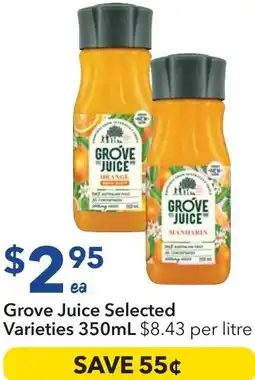 Ritchies Grove Juice offer