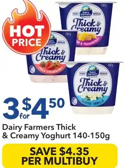 Ritchies Dairy Farmers Thick & Creamy Yoghurt offer