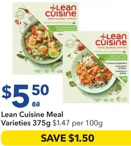 Ritchies Lean Cuisine Meal offer