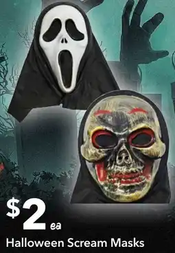 Ritchies Halloween Scream Masks offer