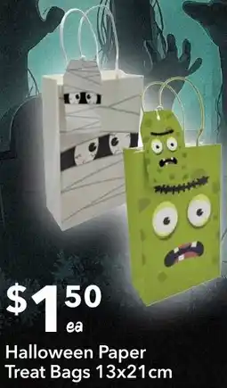 Ritchies Halloween Paper Treat Bags offer