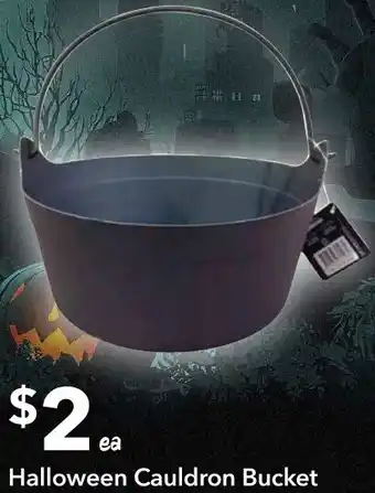 Ritchies Halloween Cauldron Bucket offer