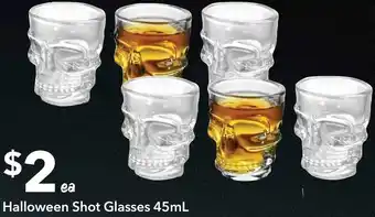 Ritchies Halloween Shot Glasses offer