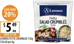 Supabarn Lemnos fetta crumbled offer