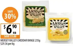 Supabarn Mersey valley cheddar range offer