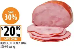 Supabarn Bertocchi honey ham offer