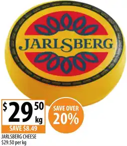 Supabarn Jarlsberg cheese offer
