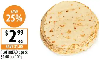 Supabarn Flat bread offer