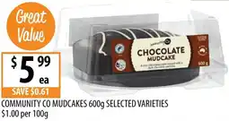 Supabarn Community co mudcakes offer