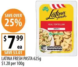 Supabarn Latina fresh pasta offer