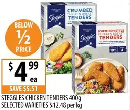 Supabarn Steggles chicken tenders offer