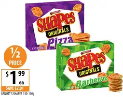 Supabarn Arnott's shapes offer