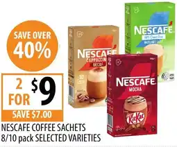 Supabarn Nescafe coffee sachets offer