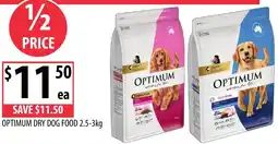 Supabarn Optimum dry dog food offer