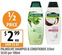 Supabarn Palmolive shampoo & conditioner offer