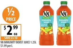 Supabarn V8 immunity boost juice offer