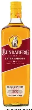 Supabarn Bundaberg extra smooth red rum offer