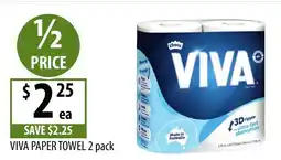 Supabarn Viva paper towel offer