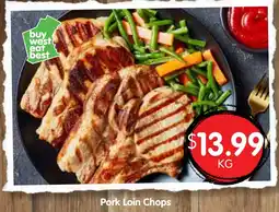 Spudshed Pork loin chops offer