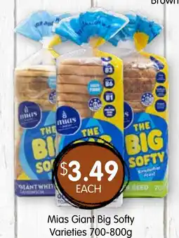Spudshed Mias giant big softy varieties offer